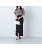 【ナチュラル ビューティー ベーシック/NATURAL BEAUTY BASIC】のフロントスリットナロースカート ブラック|ID: prp329100004523360 ipo3291000000031997078