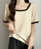 【アミュレット/Amulet】のUネックシャツ 人気、トレンドファッション・服の通販 founy(ファニー) ファッション Fashion レディースファッション WOMEN トップス・カットソー Tops/Tshirt シャツ/ブラウス Shirts/Blouses アクセサリー Accessories シンプル Simple トレンド Trend ベーシック Basic 半袖 Short Sleeve thumbnail ベージュ|ID: prp329100004523365 ipo3291000000031997144
