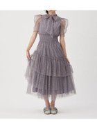 【ファーファー/FURFUR】の【限定サイズ】ハーフスリーブラメチュールドレス 人気、トレンドファッション・服の通販 founy(ファニー) ファッション Fashion レディースファッション WOMEN ワンピース Dress ドレス Party Dresses シャーリング Shirring バランス Balance フィット Fit 人気 Popularity thumbnail GRY[006]|ID: prp329100004523368 ipo3291000000031997178