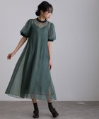 【プールヴー/PourVous】のAラインシアードレス結婚式パーティードレスお呼ばれオケージョンドレス同窓会 人気、トレンドファッション・服の通販 founy(ファニー) ファッション Fashion レディースファッション WOMEN ワンピース Dress ドレス Party Dresses インナー Inner エアリー Airy オーガンジー Organdy サテン Satin シアー Sheer スリーブ Sleeve デコルテ Decolletage ドレス Dress ハイネック High Neck フェミニン Feminine レース Race おすすめ Recommend セレモニー Ceremony 結婚式 Wedding Ceremony 披露宴 Wedding Reception 二次会 Wedding Party thumbnail グリーン|ID: prp329100004523392 ipo3291000000032300603
