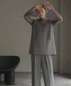 【ガール/GIRL】のチュールトップス・パンツ セットアップ 結婚式 パンツドレス パーティードレス CGY|ID: prp329100004523397 ipo3291000000034938685