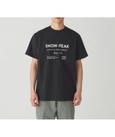 【スノーピーク/SNOW PEAK】のSP Typography T-Shirt 人気、トレンドファッション・服の通販 founy(ファニー) ファッション Fashion レディースファッション WOMEN トップス・カットソー Tops/Tshirt シャツ/ブラウス Shirts/Blouses ロング / Tシャツ T-Shirts フィット Fit 人気 Popularity 半袖 Short Sleeve |ID:prp329100004523398