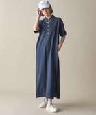 【シップス フォー ウィメン/SHIPS】のNINE CASE 洗濯機可能 ポロ ワンピース ネイビー|ID: prp329100004523407 ipo3291000000031997387