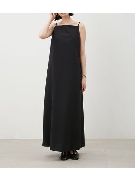 【ミラオーウェン/Mila Owen】のベア付ストレートナローキャミワンピース 人気、トレンドファッション・服の通販 founy(ファニー) 　ファッション　Fashion　レディースファッション　WOMEN　ワンピース　Dress　キャミワンピース　No Sleeve Dresses　おすすめ　Recommend　キャミソール　Camisole　シャーリング　Shirring　ストライプ　Stripe　チューブ　Tube　フロント　Front　ロング　Long　 other-1|ID: prp329100004523418 ipo3291000000031997506