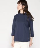 【クロコダイル/CROCODILE】のストレッチレース 七分袖 Tシャツ 人気、トレンドファッション・服の通販 founy(ファニー) ファッション Fashion レディースファッション Fashion for Women トップス・カットソー Cut & Sew Tops シャツ・ブラウス・オフィスカジュアル Elegant Blouses & Button-Ups ロングTシャツ・Tシャツ Longline T-Shirts & Tees インナー Innerwear シンプル Simple, Minimal ストレッチ Stretch, Stretchy Fabric ハイネック High Neck, Mock Neck レース Lace, Lace Fabric thumbnail ネイビー|ID: prp329100004523431 ipo3291000000033901429
