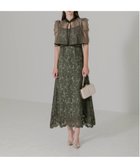 【その他のブランド/Other】のLeja/フロントオープンバックプリーツウエストリボンボレロキャミワンピースセットアップドレス GREEN|ID: prp329100004523435 ipo3291000000031997584