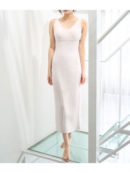 【スナイデル ホーム/SNIDEL HOME】の【ICESUMMER】【接触冷感】タンクワンピース インテリア・キッズ・メンズ・レディースファッション・服の通販 founy(ファニー) 　ファッション　Fashion　レディースファッション　Fashion for Women　ワンピース　Dresses　おすすめ　Recommended / Our Picks　カーディガン　Cardigan, Knitwear　タンク　Tank Top, Sleeveless Top　夏　Summer　春　Spring　S/S・春夏　SS, Spring/Summer, Warm Season　洗える　Machine Washable　PNK[066]|ID: prp329100004523437 ipo3291000000032641720