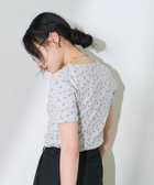 【フリークスストア/FREAK'S STORE】の花柄針抜きフライス ヘンリーTシャツ 25SS グレー|ID: prp329100004523450 ipo3291000000031997738