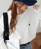 【ディスコート/Discoat】の【新色追加!/WEB限定】ハート刺繍ワンポイントロンT オフホワイト|ID: prp329100004523472 ipo3291000000031997941