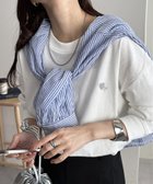 【ディスコート/Discoat】の【新色追加!/WEB限定】ハート刺繍ワンポイントロンT ホワイトその他2|ID: prp329100004523472 ipo3291000000031997944