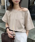 【ディスコート/Discoat】のワンショルプルオーバー ベージュ|ID: prp329100004523474 ipo3291000000031997962