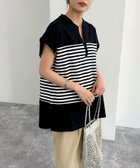 【その他のブランド/Other】のスキッパーフレンチボーダープルオーバーカットソー ブラック系その他|ID: prp329100004523477 ipo3291000000031997981