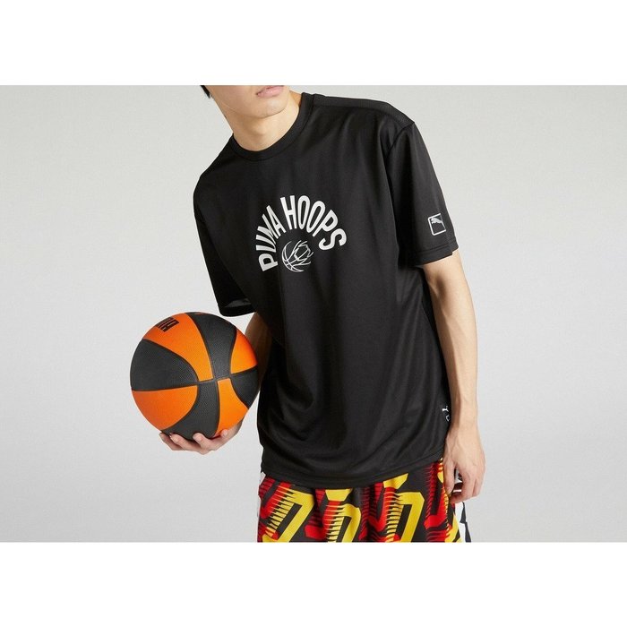 【プーマ/PUMA】のユニセックス バスケットボール グラフィック ボール 半袖 Tシャツ インテリア・キッズ・メンズ・レディースファッション・服の通販 founy(ファニー) https://founy.com/ ファッション Fashion レディースファッション WOMEN トップス・カットソー Tops/Tshirt シャツ/ブラウス Shirts/Blouses ロング / Tシャツ T-Shirts グラフィック Graphic メッシュ Mesh 半袖 Short Sleeve 吸水 Water Absorption |ID: prp329100004523481 ipo3291000000031998029