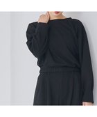 【コーエン/COEN】の【防しわ/マシンウォッシュ】ネップジョーゼットツイストプルオーバー BLACK|ID: prp329100004523482 ipo3291000000031998032