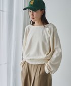 【コーエン/COEN】の【防しわ/マシンウォッシュ】ネップジョーゼットツイストプルオーバー WHITE|ID: prp329100004523482 ipo3291000000031998033