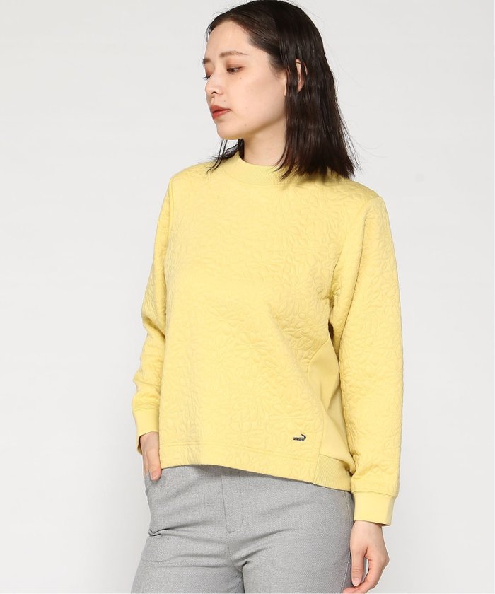 【クロコダイル/CROCODILE】のジャカード 花柄プルオーバーカットソー インテリア・キッズ・メンズ・レディースファッション・服の通販 founy(ファニー) https://founy.com/ ファッション Fashion レディースファッション WOMEN トップス・カットソー Tops/Tshirt プルオーバー Pullover カットソー Cut and Sewn 花柄・フラワープリント・モチーフ Flower Patterns おすすめ Recommend イエロー Yellow キルティング Quilting ジャカード Jacquard |ID: prp329100004523484 ipo3291000000031998052