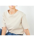 【アー ヴェー ヴェー/a.v.v】の【接触冷感/UVカット】大人のきちんとTシャツ グレージュ|ID: prp329100004523488 ipo3291000000031998103