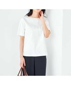 【アー ヴェー ヴェー/a.v.v】の【接触冷感/UVカット】大人のきちんとTシャツ ホワイト|ID: prp329100004523488 ipo3291000000031998104