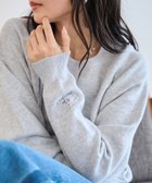 【コーエン/COEN】の【色で遊ぶハイゲージゆるニット/6色展開/推しカラー】スウェットライクニットプルオーバー(ライトグレー) LT.GRAY|ID: prp329100004523521 ipo3291000000031998435