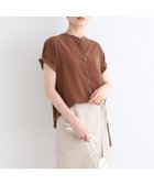 【インディヴィ/INDIVI】の【洗える/SETUP可能】ドレーピースキッパーブラウス 人気、トレンドファッション・服の通販 founy(ファニー) ファッション Fashion レディースファッション WOMEN トップス・カットソー Tops/Tshirt シャツ/ブラウス Shirts/Blouses インナー Inner シンプル Simple ジャケット Jacket スキッパー Skipper セットアップ Set Up デニム Denim エレガント 上品 Elegant 切替 Switching 洗える Washable thumbnail ブラウン|ID: prp329100004523526 ipo3291000000031998469