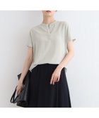 【インディヴィ/INDIVI】の【洗える/SETUP可能】ドレーピースキッパーブラウス 人気、トレンドファッション・服の通販 founy(ファニー) ファッション Fashion レディースファッション WOMEN トップス・カットソー Tops/Tshirt シャツ/ブラウス Shirts/Blouses インナー Inner シンプル Simple ジャケット Jacket スキッパー Skipper セットアップ Set Up デニム Denim エレガント 上品 Elegant 切替 Switching 洗える Washable thumbnail グレージュ|ID: prp329100004523526 ipo3291000000031998470