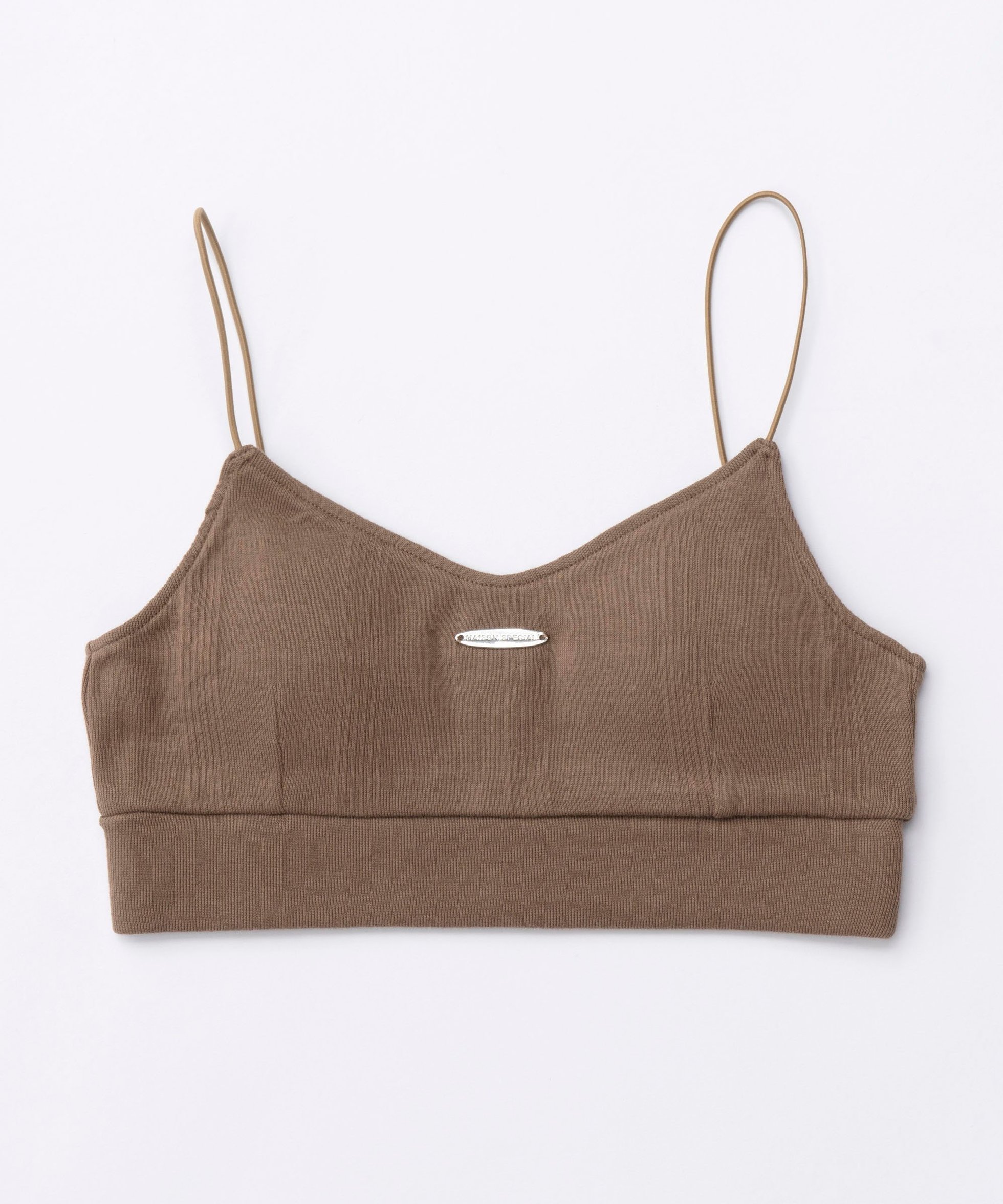 【メゾンスペシャル/MAISON SPECIAL】のMiller Collaboration Bra Top インテリア・キッズ・メンズ・レディースファッション・服の通販 founy(ファニー) 　ファッション　Fashion　レディースファッション　WOMEN　ワンピース　Dress　インナー　Inner　プレート　Plate　MOC|ID: prp329100004523545 ipo3291000000031998592
