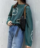 【シーピーシーエム/CPCM】のコード刺繍花柄メッシュニット グリーン|ID: prp329100004523548 ipo3291000000031998626
