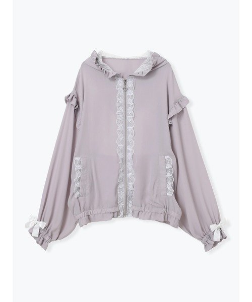 【その他のブランド/Other】のうさ耳リボンシアーブルゾン インテリア・キッズ・メンズ・レディースファッション・服の通販 founy(ファニー) https://founy.com/ ファッション Fashion レディースファッション WOMEN アウター Coat Outerwear ブルゾン Blouson/Jackets ガーリー Girly チャーム Charm ブルゾン Blouson リボン Ribbon レース Race |ID: prp329100004524220 ipo3291000000032002391