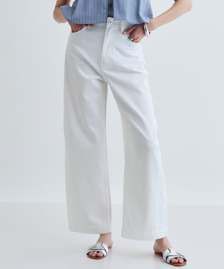 【インディヴィ/INDIVI】のサマーワイドデニム 人気、トレンドファッション・服の通販 founy(ファニー) 　ファッション　Fashion　レディースファッション　WOMEN　おすすめ　Recommend　サマー　Summer　シンプル　Simple　デニム　Denim　トレンド　Trend　ビッグ　Big　リラックス　Relax　ルーズ　Loose　ワイド　Wide　夏　Summer　 other-1|ID: prp329100004524241 ipo3291000000032002427