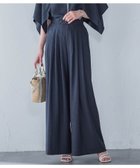 【ロートレ アモン/LAUTRE AMONT】のタックワイドパンツ≪セットアップ対応/洗濯機で洗える≫ 人気、トレンドファッション・服の通販 founy(ファニー) ファッション Fashion レディースファッション WOMEN セットアップ Setup パンツ Pants おすすめ Recommend セットアップ Set Up フロント Front メランジ Melange リアル Real 洗える Washable thumbnail チャコールグレー|ID: prp329100004524242 ipo3291000000032002437