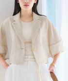 【アーバンリサーチ ロッソ/URBAN RESEARCH ROSSO】の『InRed6月号掲載』ウォッシャブルメッシュジャケット BEIGE|ID: prp329100004524246 ipo3291000000032002451