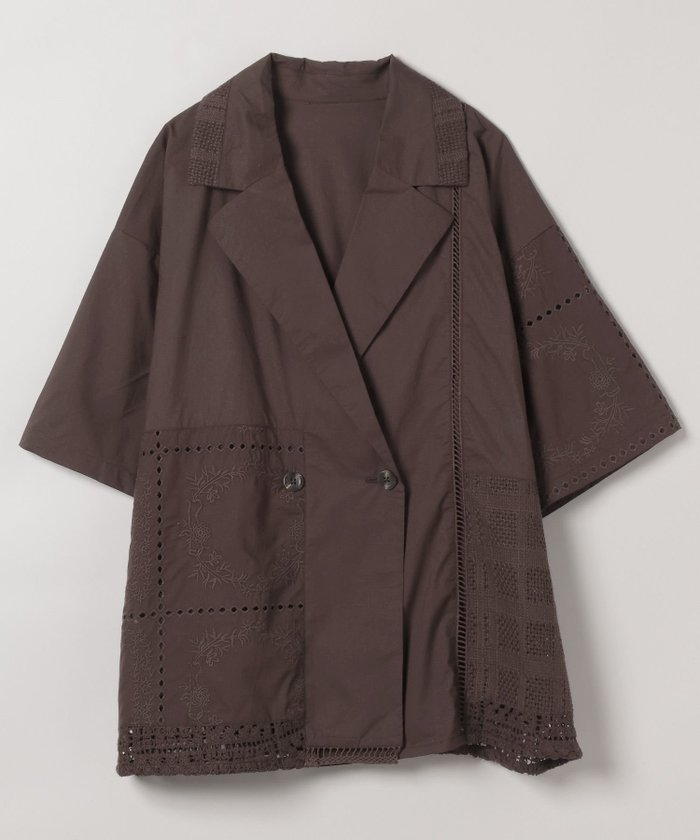 【ジーナシス/JEANASiS】のパッチワークレースWジャケット インテリア・キッズ・メンズ・レディースファッション・服の通販 founy(ファニー) https://founy.com/ ファッション Fashion レディースファッション WOMEN アウター Coat Outerwear ジャケット Jackets おすすめ Recommend ジャケット Jacket セットアップ Set Up ダブル Double デニム Denim トレンド Trend パッチワーク Patchwork ボトム Bottom レース Race 羽織 Haori |ID: prp329100004524250 ipo3291000000032002458