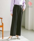 【グローバルワーク/GLOBAL WORK】のウツクシルエットワイドパンツ/133599 ブラック09|ID: prp329100004524251 ipo3291000000032002470