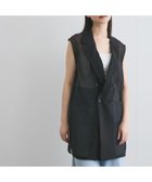 【ケティ/Ketty】のシャンブレーシアーノースリジャケット≪手洗い可能≫ 人気、トレンドファッション・服の通販 founy(ファニー) ファッション Fashion レディースファッション WOMEN アウター Coat Outerwear ジャケット Jackets シアー Sheer シャンブレー Chambray ジーンズ Jeans スカーフ Scarf ダウン Down ドレス Dress フォルム Form ポケット Pocket おすすめ Recommend 夏 Summer thumbnail ブラック|ID: prp329100004524262 ipo3291000000032002509