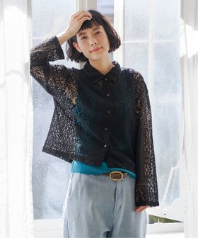 【エルビーシー/LBC】の総レースシャツジャケット 人気、トレンドファッション・服の通販 founy(ファニー) ファッション Fashion レディースファッション Fashion for Women アウター Coat / Outerwear Collection レディースジャケット・軽アウター Jackets エレガント 上品 Elegant シアー Sheer, See-Through ショート Short, Short Length シンプル Simple, Minimal ジャケット Jacket, Outerwear トレンド Trend, Trending Now レース Lace, Lace Fabric 春 Spring 無地 Plain, Solid Color |ID:prp329100004524267