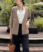 【ノーリーズ/NOLLEY'S】のサップノーカラージャケット キャメル|ID: prp329100004524279 ipo3291000000032628584