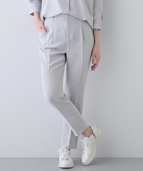 【インディヴィ/INDIVI】の【着る日傘/遮熱/UVケア】タックテーパードパンツ 人気、トレンドファッション・服の通販 founy(ファニー) ファッション Fashion レディースファッション WOMEN パンツ Pants 傘 / レイングッズ Umbrellas/Rainwear イエロー Yellow ヴィンテージ Vintage 吸水 Water Absorption ジャケット Jacket スタイリッシュ Stylish ストレッチ Stretch ストレート Straight スーツ Suit セットアップ Set Up ダブル Double 定番 Standard フィット Fit ポケット Pocket 日傘 Parasol リラックス Relax ワイド Wide ビジネス 仕事 通勤 Business |ID:prp329100004524288