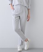 【インディヴィ/INDIVI】の【着る日傘/遮熱/UVケア】タックテーパードパンツ 人気、トレンドファッション・服の通販 founy(ファニー) ファッション Fashion レディースファッション WOMEN パンツ Pants 傘 / レイングッズ Umbrellas/Rainwear イエロー Yellow ヴィンテージ Vintage 吸水 Water Absorption ジャケット Jacket スタイリッシュ Stylish ストレッチ Stretch ストレート Straight スーツ Suit セットアップ Set Up ダブル Double 定番 Standard フィット Fit ポケット Pocket 日傘 Parasol リラックス Relax ワイド Wide ビジネス 仕事 通勤 Business thumbnail ライトグレー|ID: prp329100004524288 ipo3291000000032002606