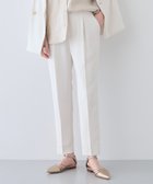 【インディヴィ/INDIVI】の【着る日傘/遮熱/UVケア】タックテーパードパンツ 人気、トレンドファッション・服の通販 founy(ファニー) ファッション Fashion レディースファッション WOMEN パンツ Pants 傘 / レイングッズ Umbrellas/Rainwear イエロー Yellow ヴィンテージ Vintage 吸水 Water Absorption ジャケット Jacket スタイリッシュ Stylish ストレッチ Stretch ストレート Straight スーツ Suit セットアップ Set Up ダブル Double 定番 Standard フィット Fit ポケット Pocket 日傘 Parasol リラックス Relax ワイド Wide ビジネス 仕事 通勤 Business thumbnail グレージュ|ID: prp329100004524288 ipo3291000000032002611