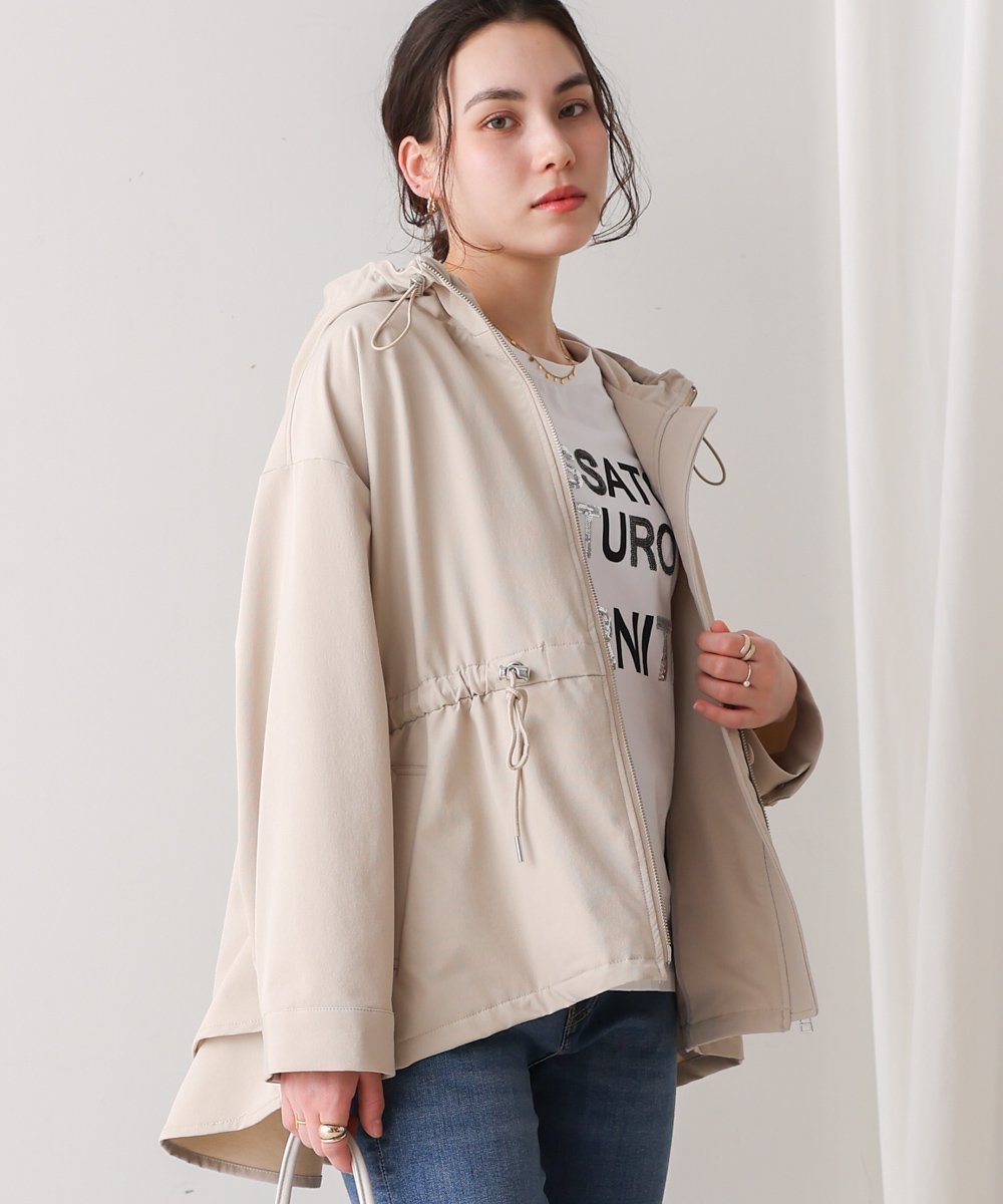 【バブ ブージュルード/Bab Bou Jeloud】の撥水・花粉ティアードジャケット 人気、トレンドファッション・服の通販 founy(ファニー) 　ファッション　Fashion　レディースファッション　WOMEN　アウター　Coat Outerwear　ジャケット　Jackets　ポケット　Pocket　再入荷　Restock/Back In Stock/Re Arrival　 other-1|ID: prp329100004524296 ipo3291000000032002640