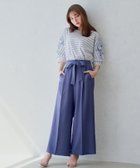 【クチュール ブローチ/Couture Brooch】の【リボン付き・通勤】シャンブレーワイドパンツ 人気、トレンドファッション・服の通販 founy(ファニー) ファッション Fashion レディースファッション WOMEN パンツ Pants センター Center ポケット Pocket リボン Ribbon ワイド Wide ビジネス 仕事 通勤 Business thumbnail ブルー|ID: prp329100004524302 ipo3291000000032002665