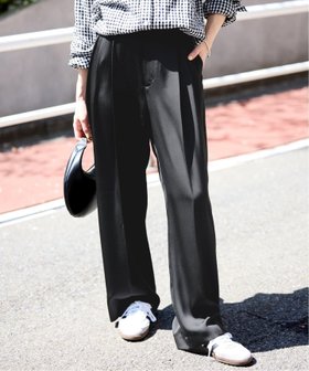 【スローブ イエナ/SLOBE IENA】のサテンタックパンツ 人気、トレンドファッション・服の通販 founy(ファニー) ファッション Fashion レディースファッション WOMEN パンツ Pants 2025年 2025 2025春夏・S/S Ss,Spring/Summer,2025 なめらか Smooth カットソー Cut And Sew サテン Satin フェミニン Feminine ベスト Vest ループ Loop ワイド Wide |ID:prp329100004524303