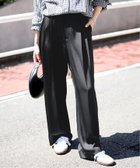 【スローブ イエナ/SLOBE IENA】のサテンタックパンツ 人気、トレンドファッション・服の通販 founy(ファニー) ファッション Fashion レディースファッション WOMEN パンツ Pants 2025年 2025 2025春夏・S/S Ss,Spring/Summer,2025 なめらか Smooth カットソー Cut And Sew サテン Satin フェミニン Feminine ベスト Vest ループ Loop ワイド Wide thumbnail ブラック|ID: prp329100004524303 ipo3291000000032081714