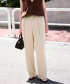 【スローブ イエナ/SLOBE IENA】のサテンタックパンツ 人気、トレンドファッション・服の通販 founy(ファニー) ファッション Fashion レディースファッション WOMEN パンツ Pants 2025年 2025 2025春夏・S/S Ss,Spring/Summer,2025 なめらか Smooth カットソー Cut And Sew サテン Satin フェミニン Feminine ベスト Vest ループ Loop ワイド Wide thumbnail ベージュ|ID: prp329100004524303 ipo3291000000032081716