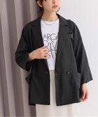 【ジャーナルスタンダード レリューム/JOURNAL STANDARD relume】の《追加》シアーテーラードジャケット ブラック|ID: prp329100004524324 ipo3291000000032002748