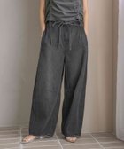 【ローリーズファーム/LOWRYS FARM】のイージーバレルデニムパンツ ブラック|ID: prp329100004524338 ipo3291000000032002801