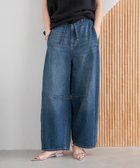 【ローリーズファーム/LOWRYS FARM】の【カラー追加 】イージーバレルデニムパンツ ブルー|ID: prp329100004524338 ipo3291000000032756200