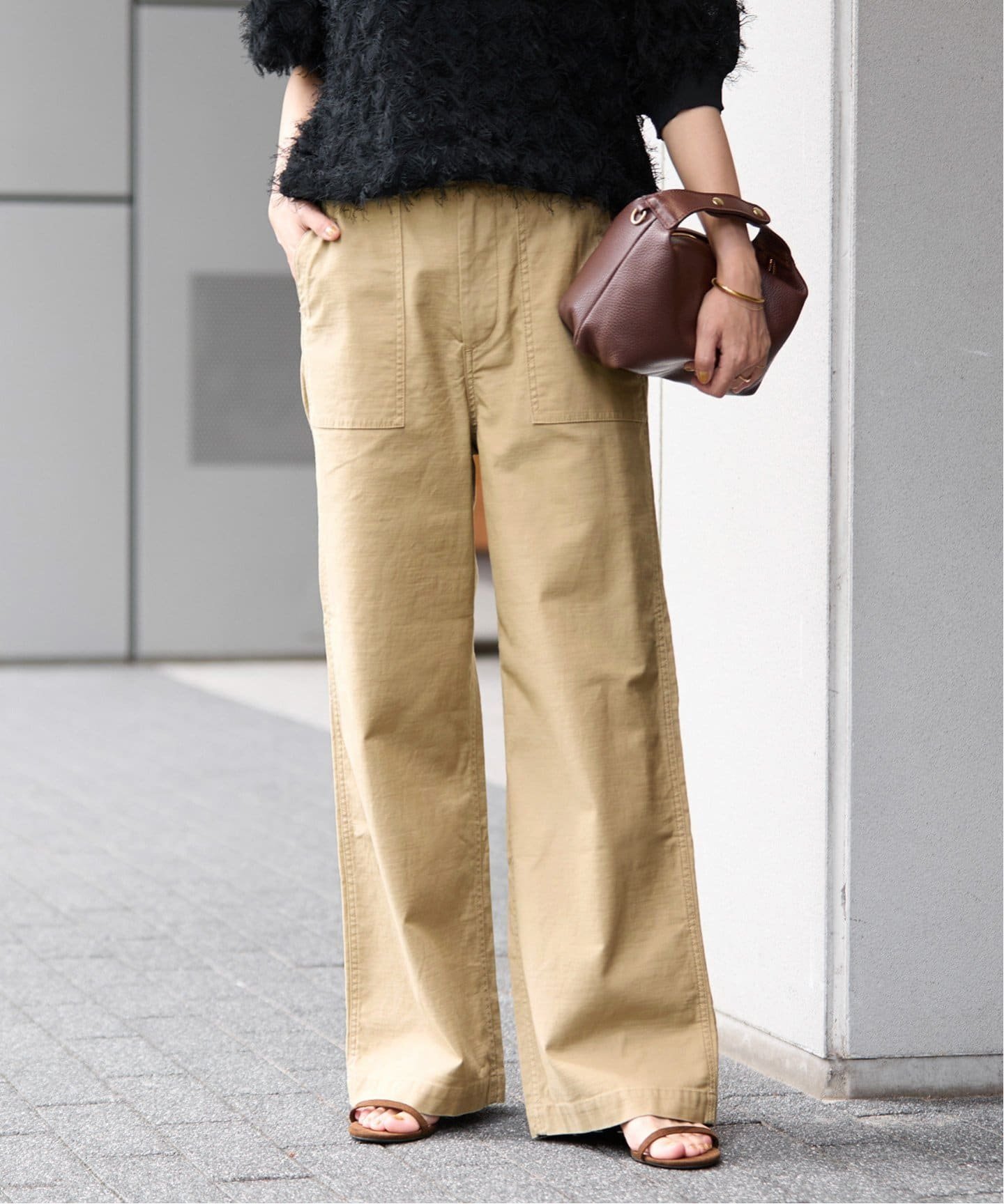 【ジャーナルスタンダード レリューム/JOURNAL STANDARD relume】の《追加 19》ワイドベイカーパンツ インテリア・キッズ・メンズ・レディースファッション・服の通販 founy(ファニー) 　ファッション　Fashion　レディースファッション　WOMEN　パンツ　Pants　2025年　2025　2025春夏・S/S　Ss,Spring/Summer,2025　ベージュ|ID: prp329100004524345 ipo3291000000032002833