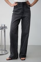 【アズール バイ マウジー/AZUL by moussy】のAZUL DENIM ハイウエストワイドデニム 人気、トレンドファッション・服の通販 founy(ファニー) ファッション Fashion レディースファッション WOMEN 2024年 2024 2024春夏・S/S Ss,Spring/Summer,2024 おすすめ Recommend ユーズド Used ワイド Wide 夏 Summer S/S・春夏 Ss・Spring/Summer thumbnail L/BLK1|ID: prp329100004524365 ipo3291000000032002927