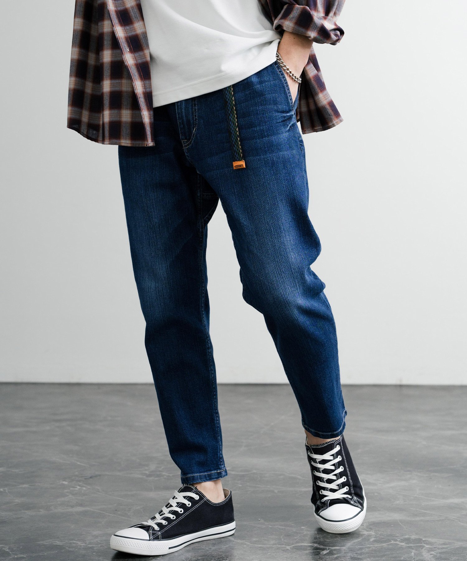 【ロッキーモンロー/Rocky Monroe】のKRIFF MAYER クリフメイヤー デニムナロークライミング9分丈パンツ インテリア・キッズ・メンズ・レディースファッション・服の通販 founy(ファニー) 　ファッション　Fashion　レディースファッション　WOMEN　パンツ　Pants　ストレッチ　Stretch　デニム　Denim　ユーズド　Used　72.ダークブルー|ID: prp329100004524402 ipo3291000000032003073